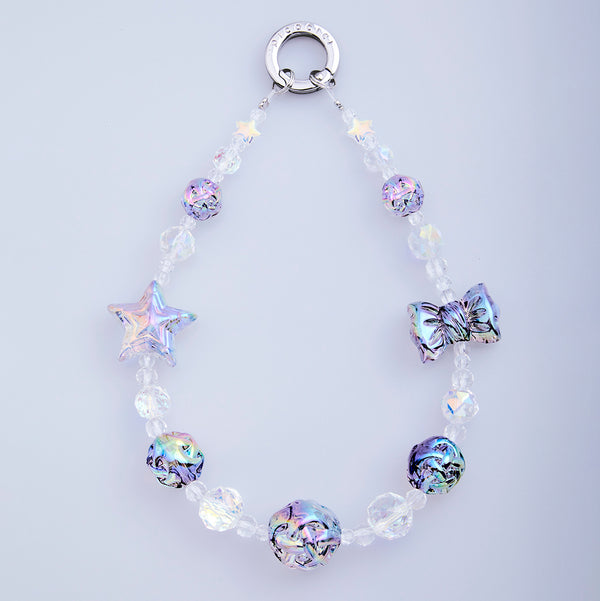 Star bow tie icy mobile Phone Charm